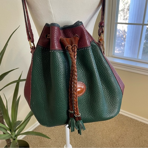 Dooney & Bourke Bags Vintage Green Dooney And Bourke Bucket Bag
